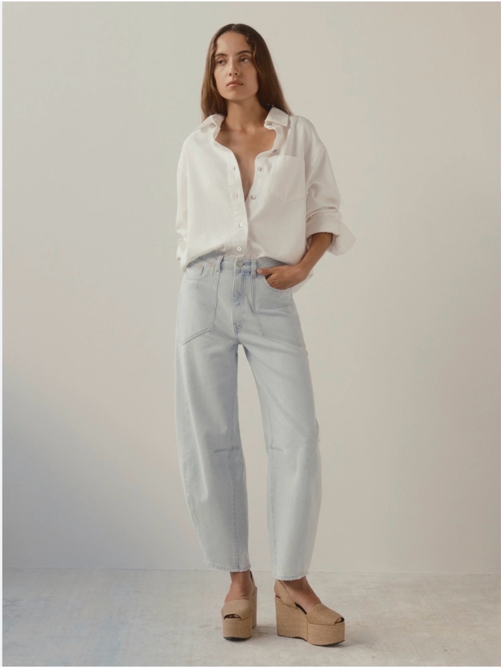 NWT DL1961 Miro Barrel High Rise 28” Jeans